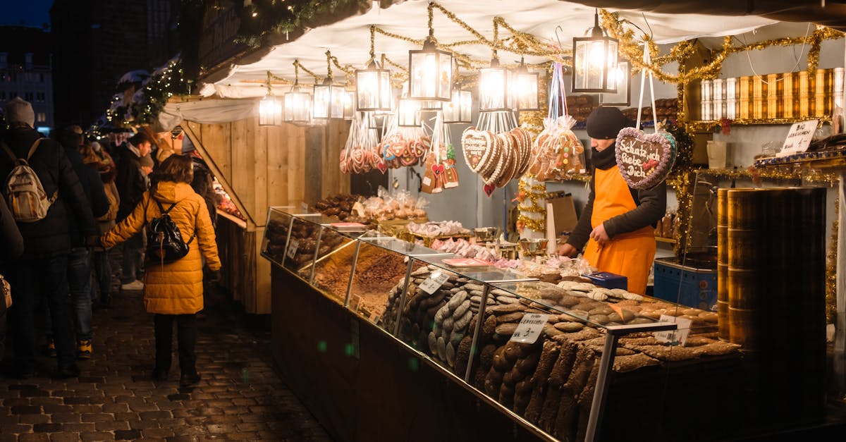 discover festive christmas markets filled with seasonal delights and holiday decorations. shop for unique gifts, savor traditional treats, and immerse yourself in the joyful atmosphere of christmas markets.